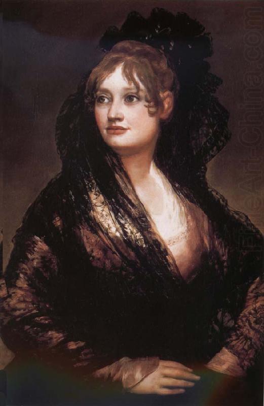 Francisco Goya Dona Isabel de Porcel china oil painting image